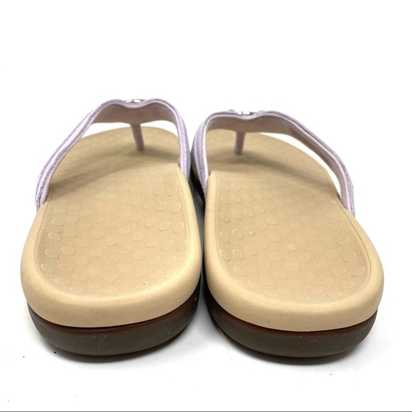 Vionic Tide Aloe flip flop sandals Lavender - Picture 6 of 8